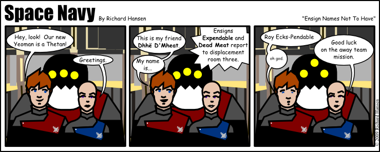 Ensign Names Not To Have